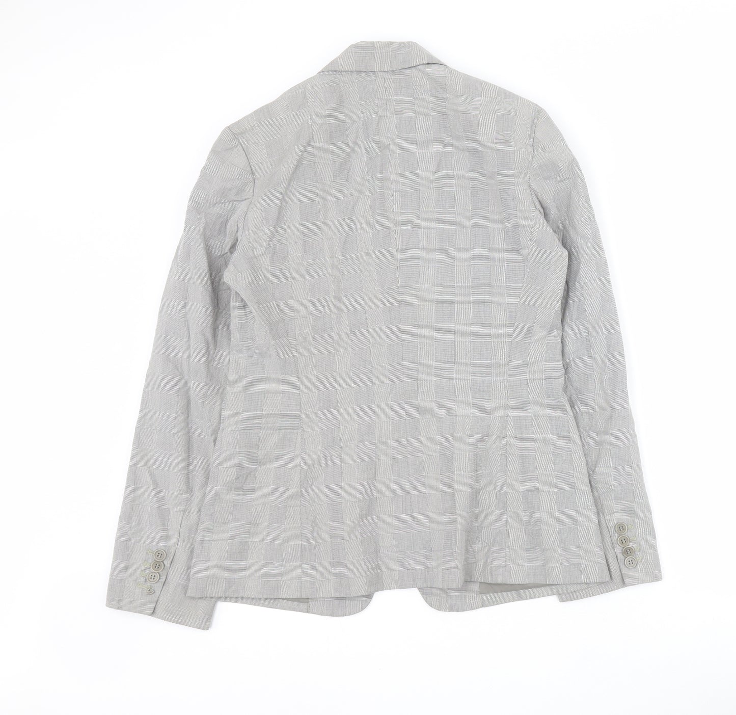 Calvin Klein Womens Grey   Jacket Blazer Size 6  Button
