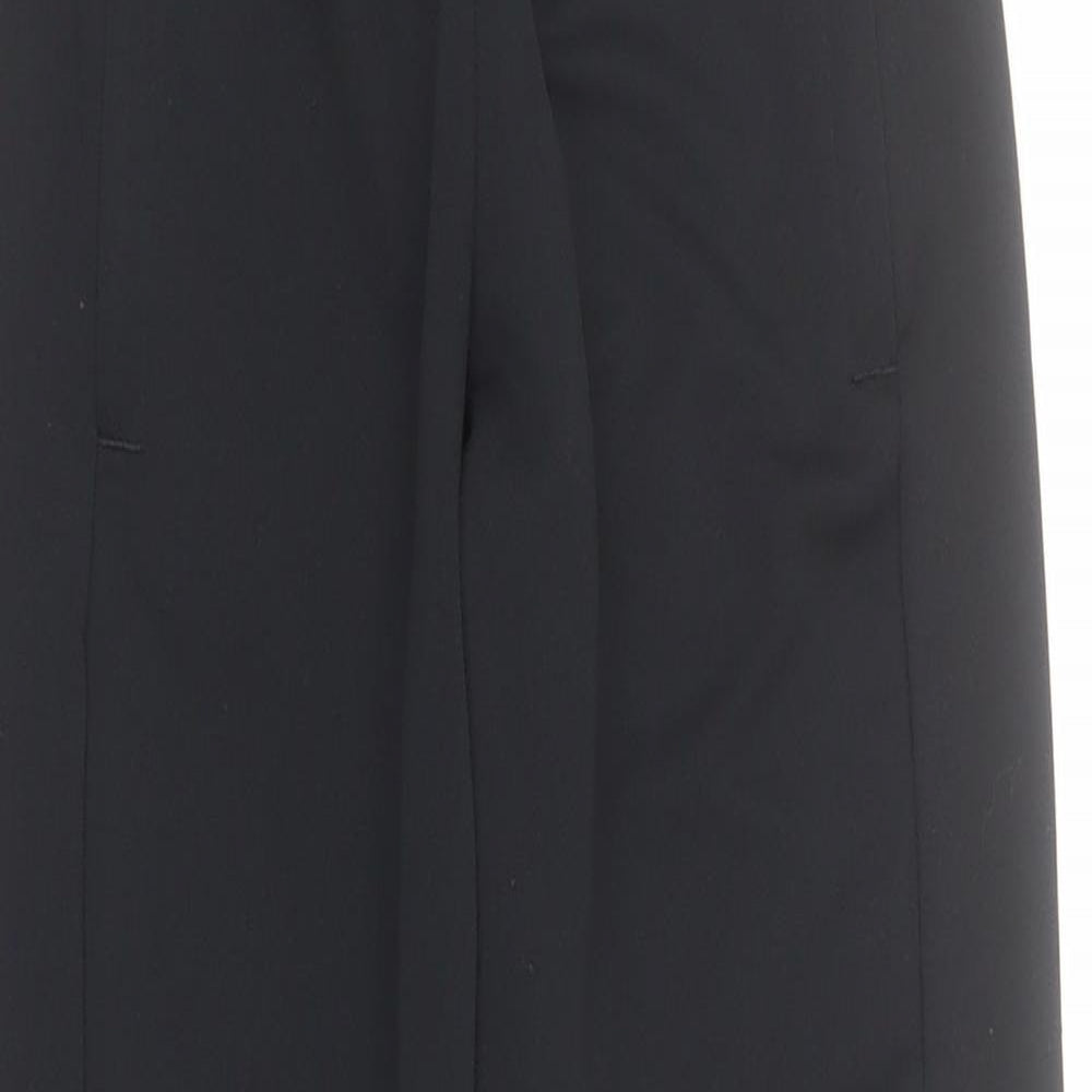 adidas Boys Black  100% Polyester Jogger Trousers Size 9-10 Years  Regular Drawstring