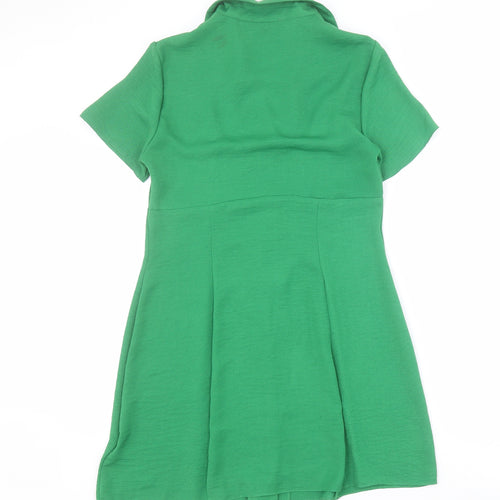 Primark Womens Green  Polyester A-Line  Size 12  V-Neck Pullover