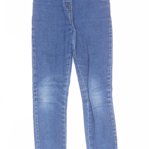 Topolino Girls Blue  Cotton Jegging Jeans Size 8 Years  Regular Pullover
