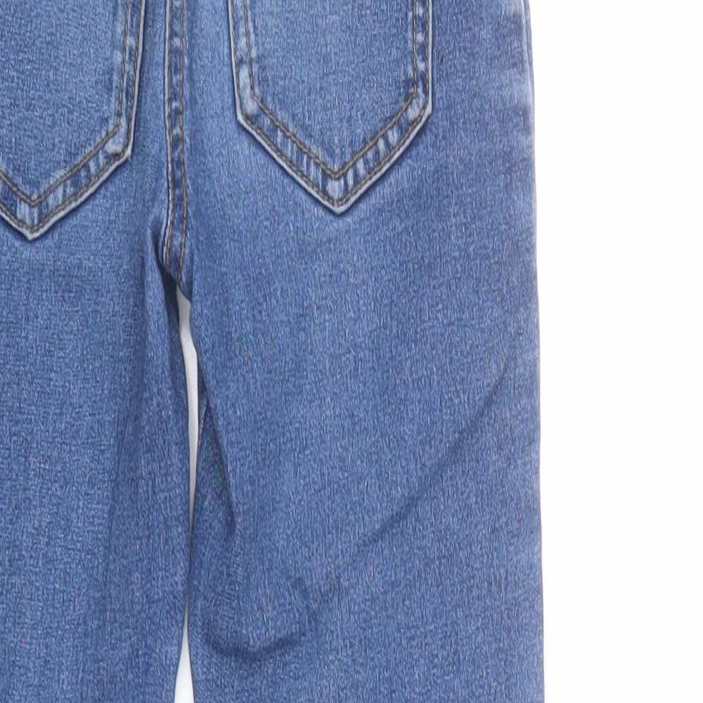 Topolino Girls Blue  Cotton Jegging Jeans Size 8 Years  Regular Pullover