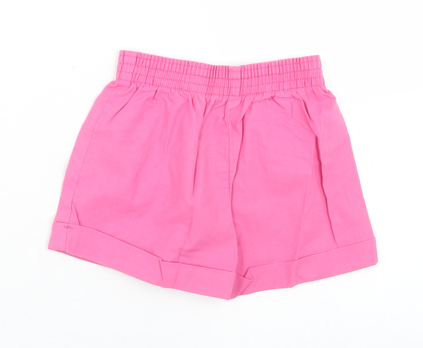 Adams Girls Pink  Cotton Cargo Shorts Size 3-4 Years  Regular