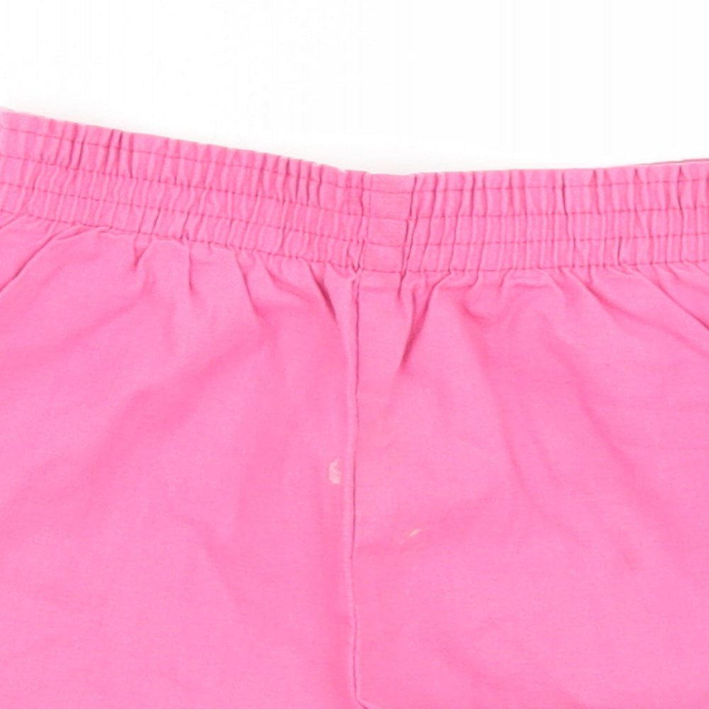 Adams Girls Pink  Cotton Cargo Shorts Size 3-4 Years  Regular