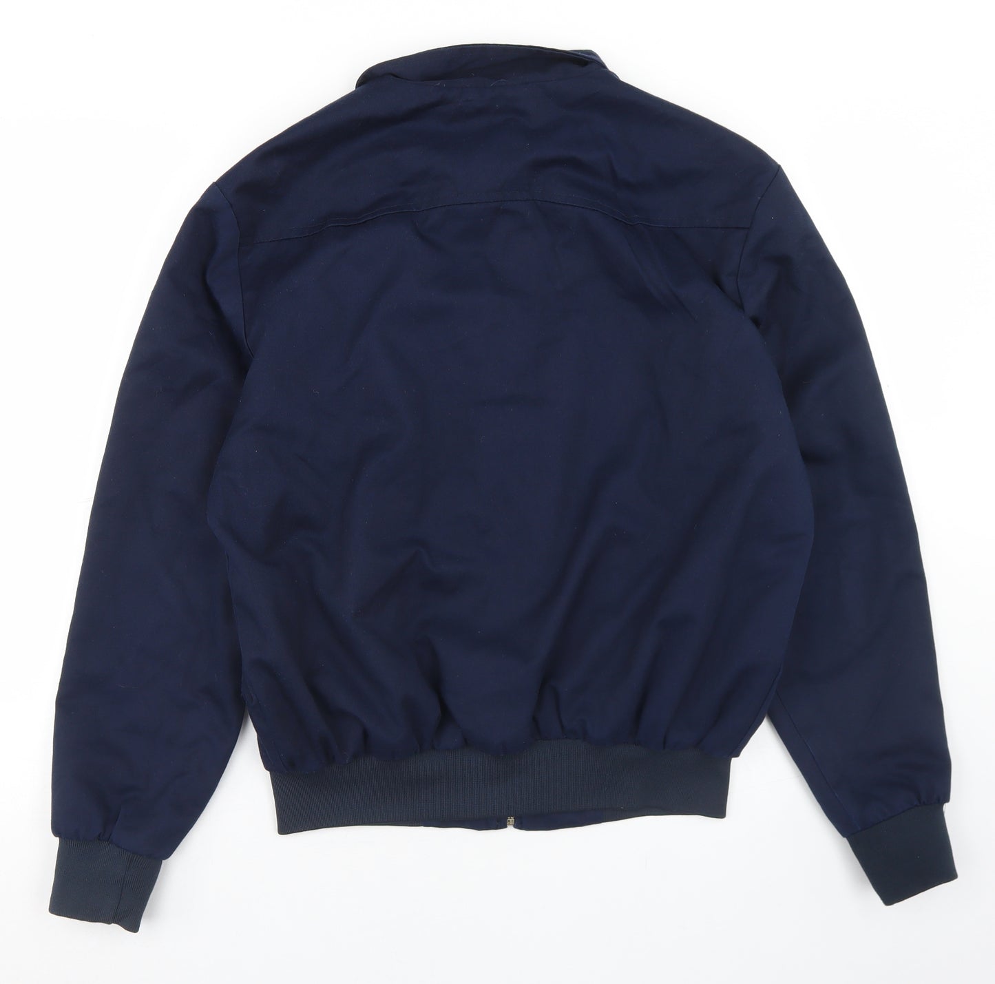 Preworn Mens Blue   Bomber Jacket Jacket Size M  Zip