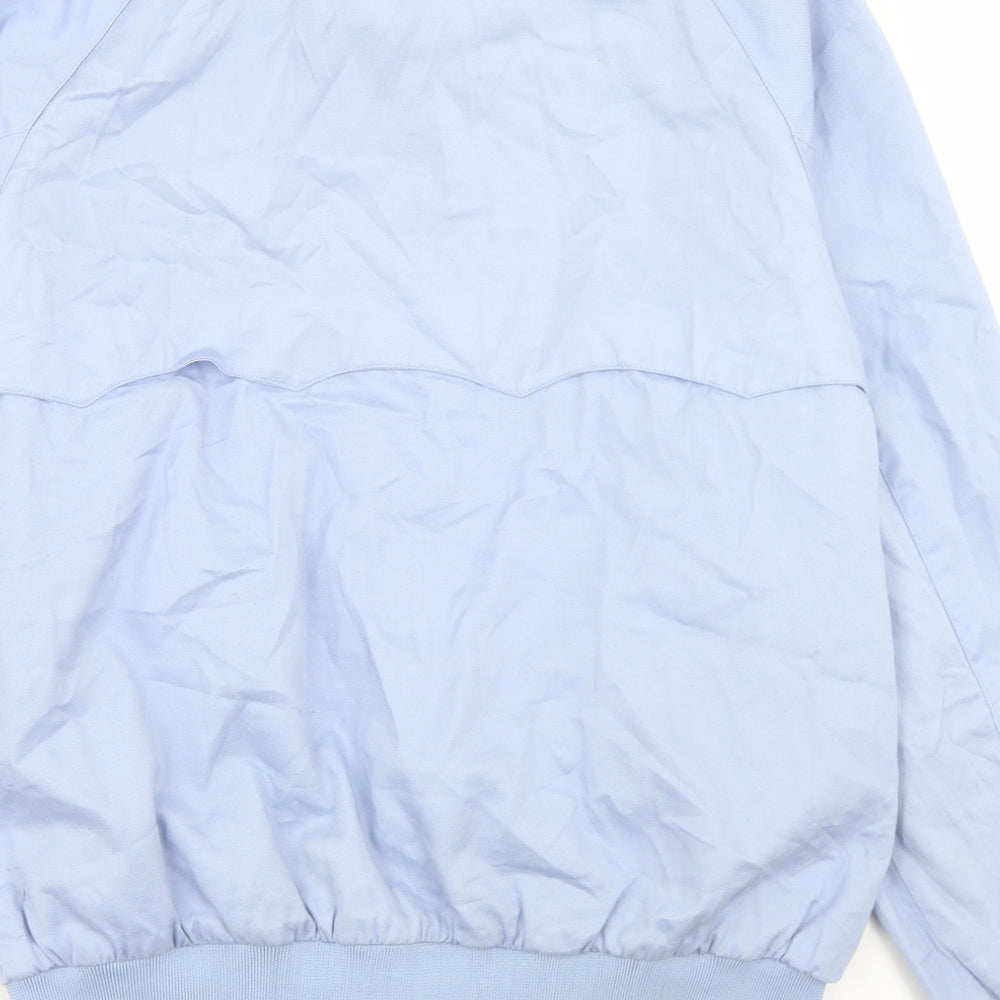 Hoxton Mens Blue   Bomber Jacket Jacket Size S  Zip