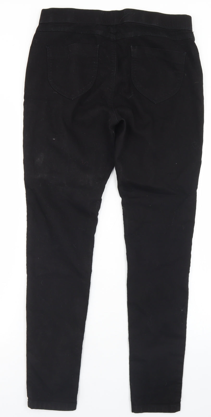 Dorothy Perkins Womens Black  Cotton Jegging Jeans Size 12 L28 in Regular