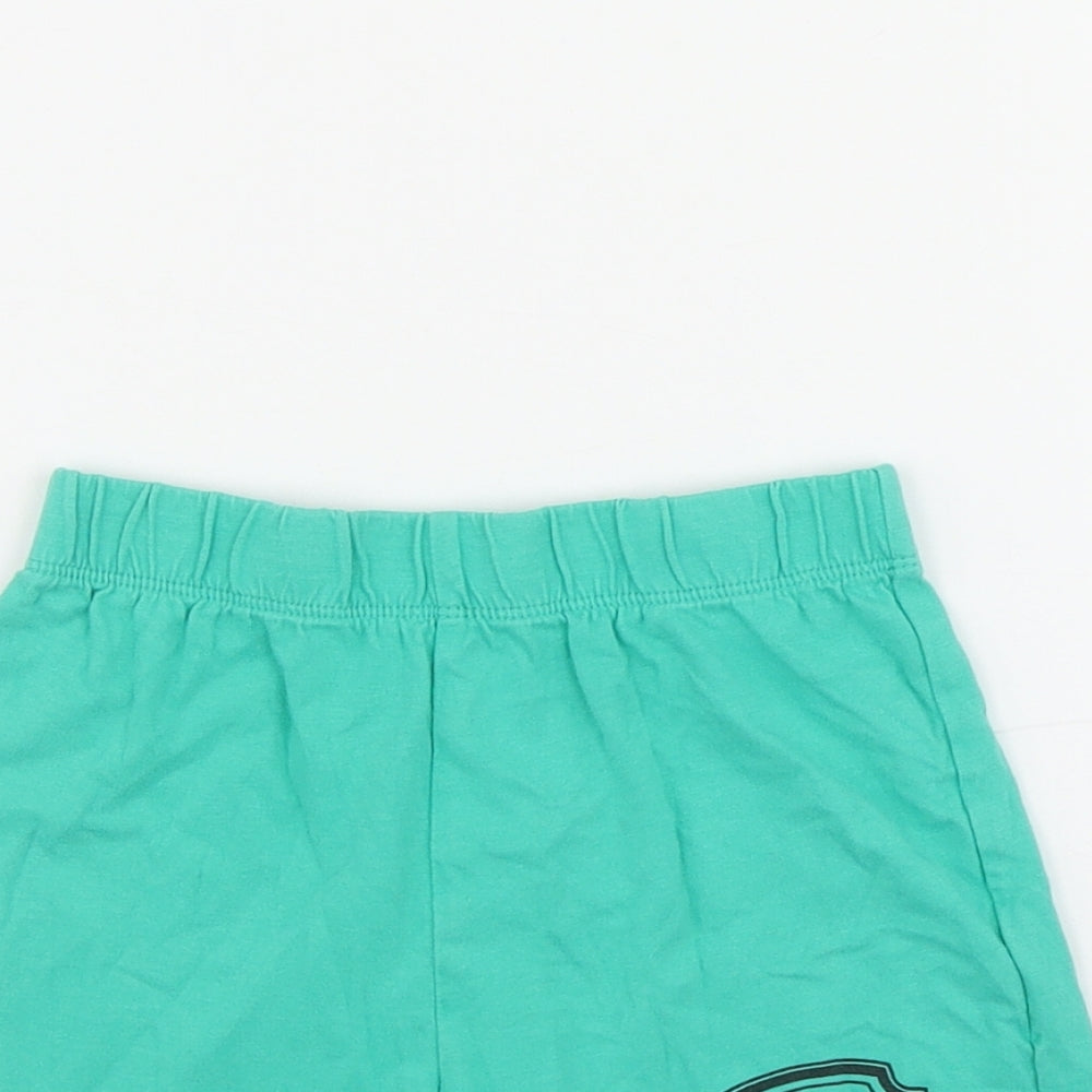 NEXT Boys Green  Cotton Sweat Shorts Size 3-4 Years  Regular  - 'Paw Patrol'