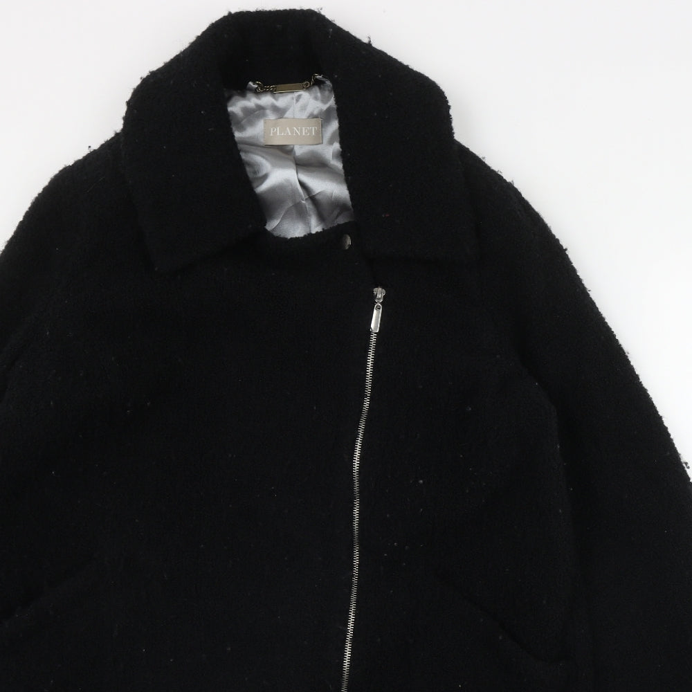Planey Womens Black   Jacket  Size 10  Zip