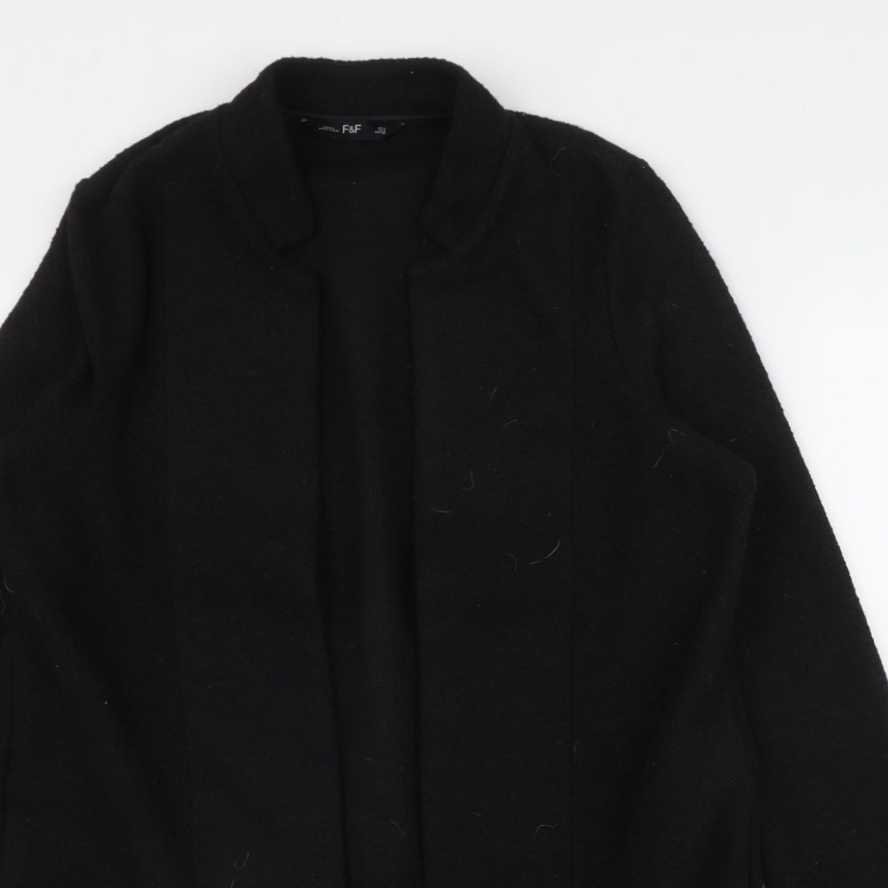F&F Womens Black   Jacket  Size 10
