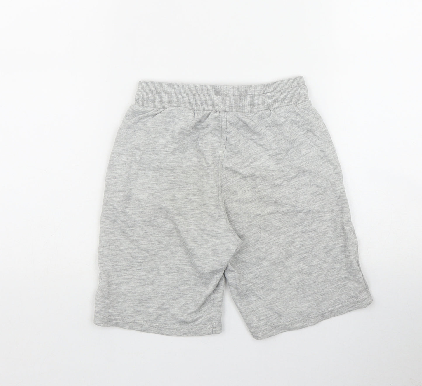 H&M Boys Grey  Cotton Sweat Shorts Size 9 Years  Regular Drawstring