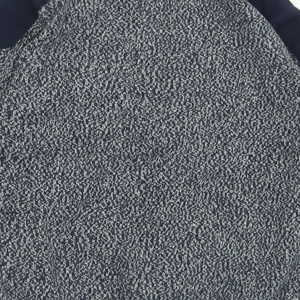 George Boys Blue Crew Neck  Cotton Pullover Jumper Size 4-5 Years  Pullover