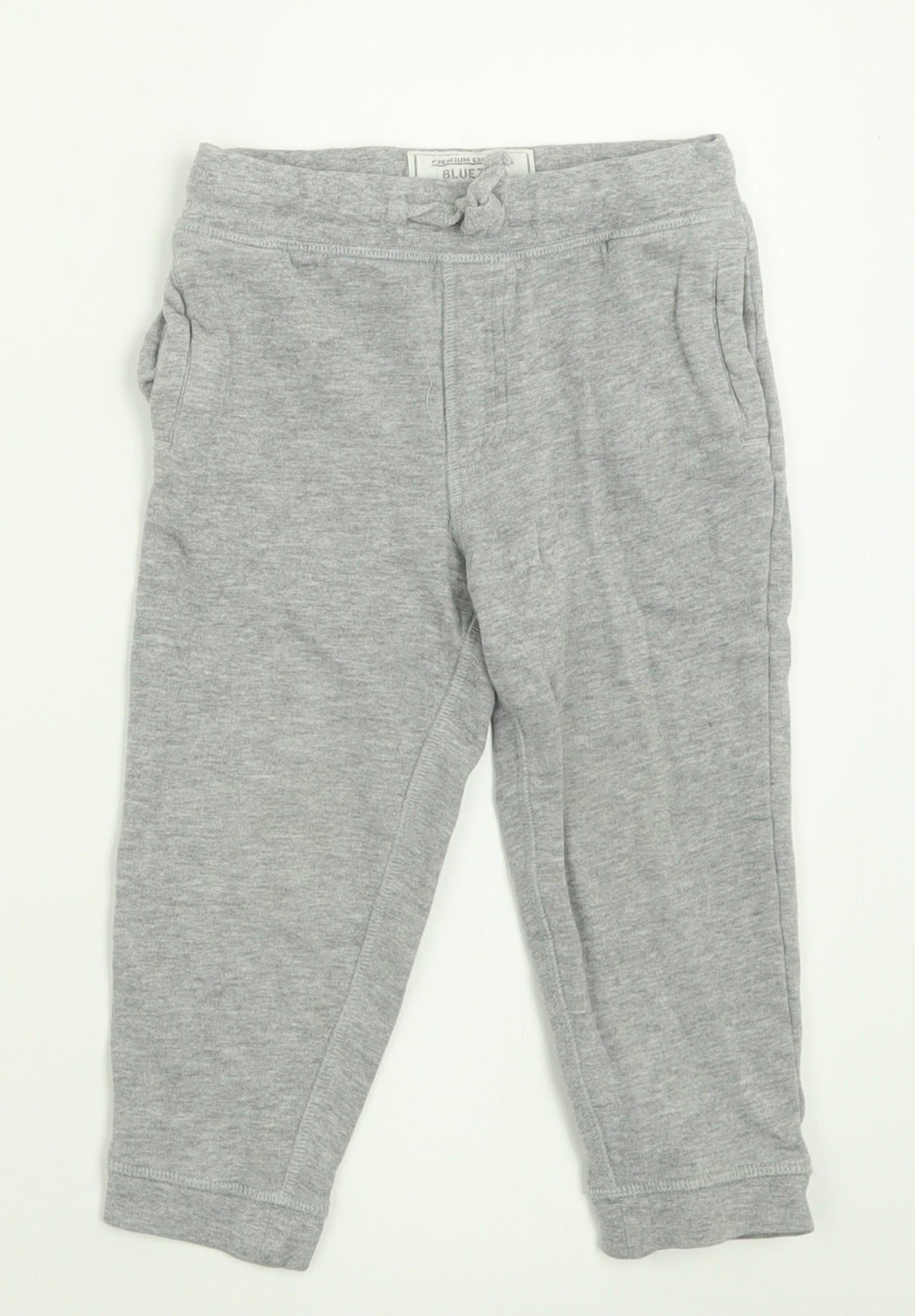 Blue Zoo Boys Grey  Cotton Jogger Trousers Size 2-3 Years  Regular Tie