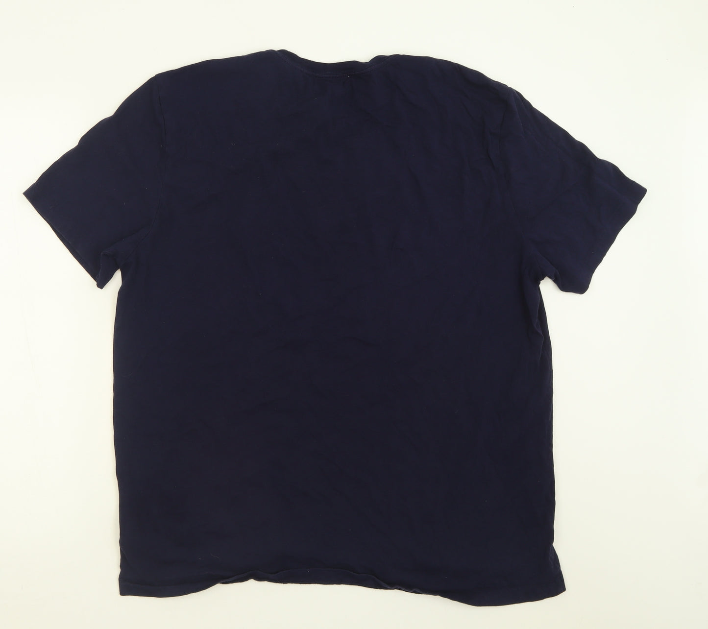 Gap Mens Blue  Cotton  T-Shirt Size XL Crew Neck