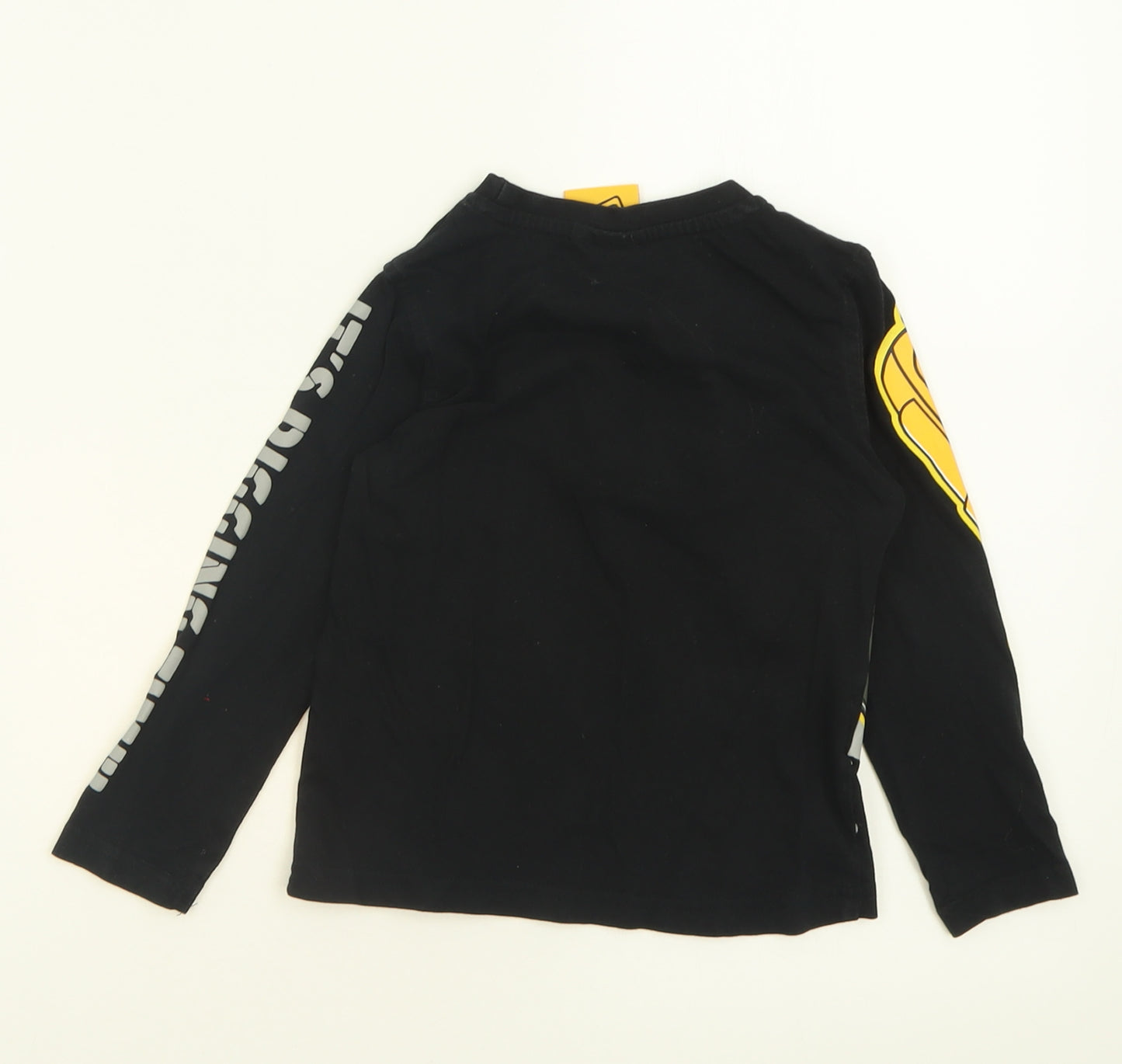 George Boys Black  Cotton Basic Casual Size 2-3 Years Crew Neck Pullover - JCB