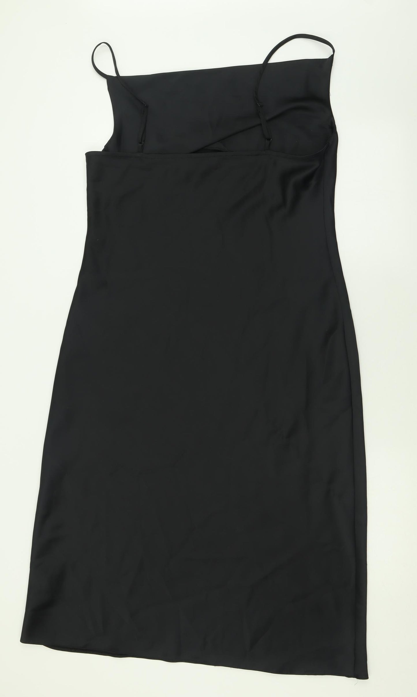 New Look Womens Black  Polyester A-Line  Size 14  Square Neck Pullover