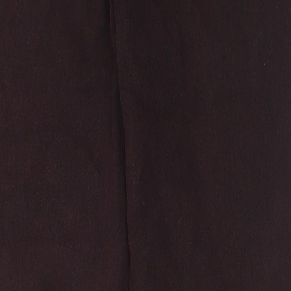 NEXT Womens Purple  Cotton Skinny Jeans Size 14 L30 in Regular Button
