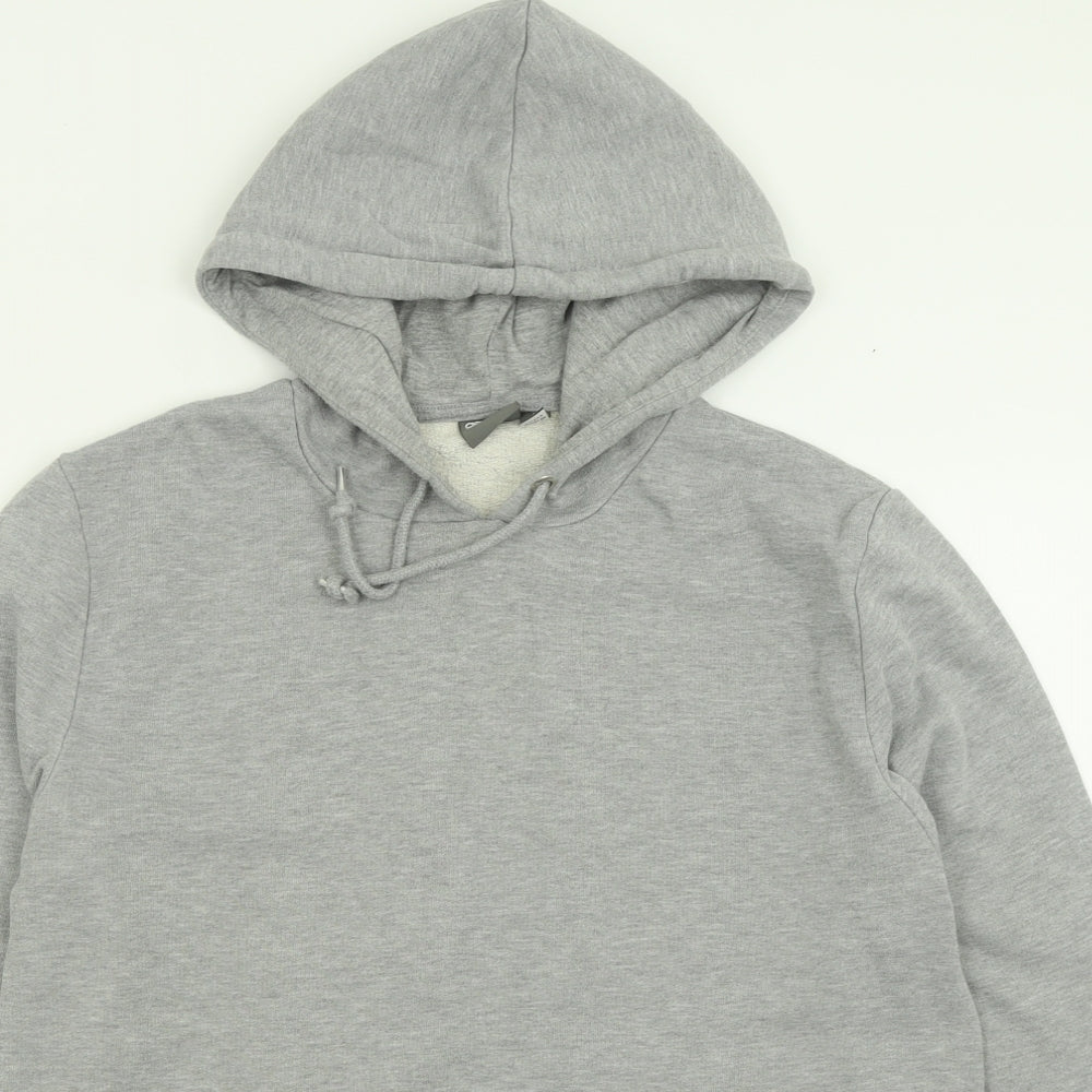 ASOS Mens Grey  Cotton Pullover Hoodie Size M