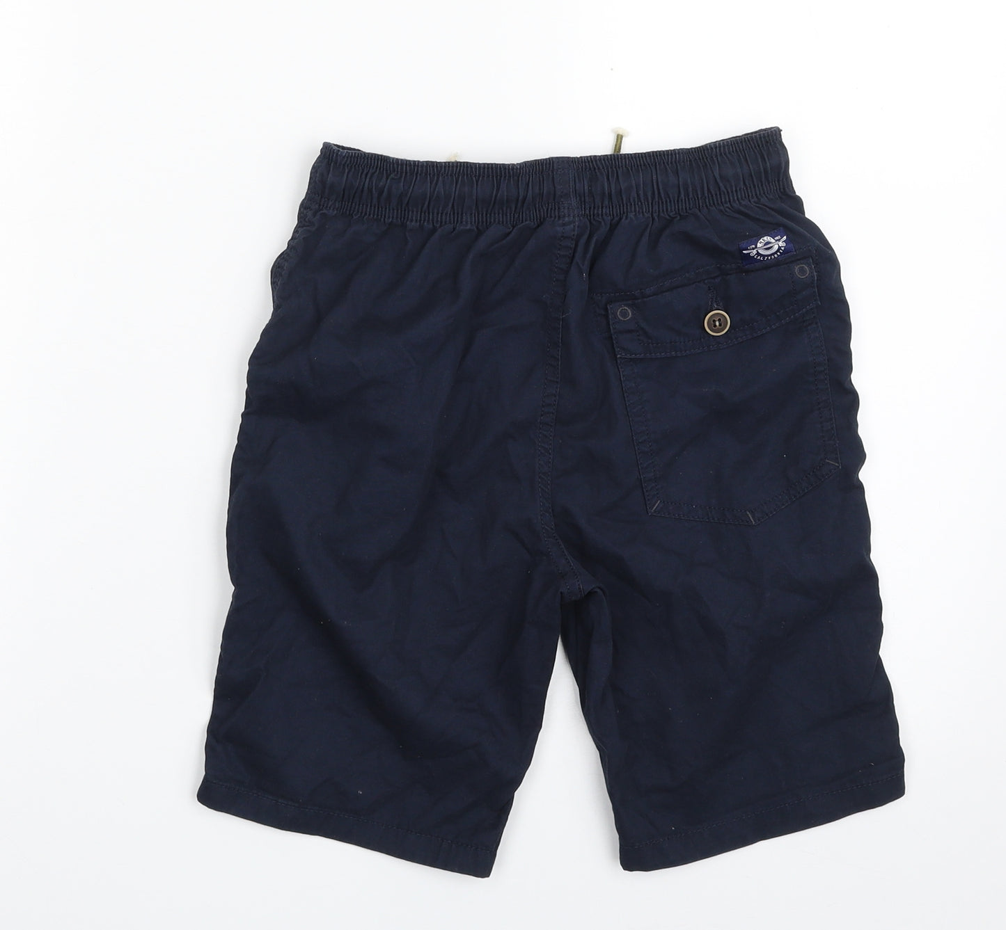 NEXT Boys Blue  100% Cotton Bermuda Shorts Size 9 Years  Regular
