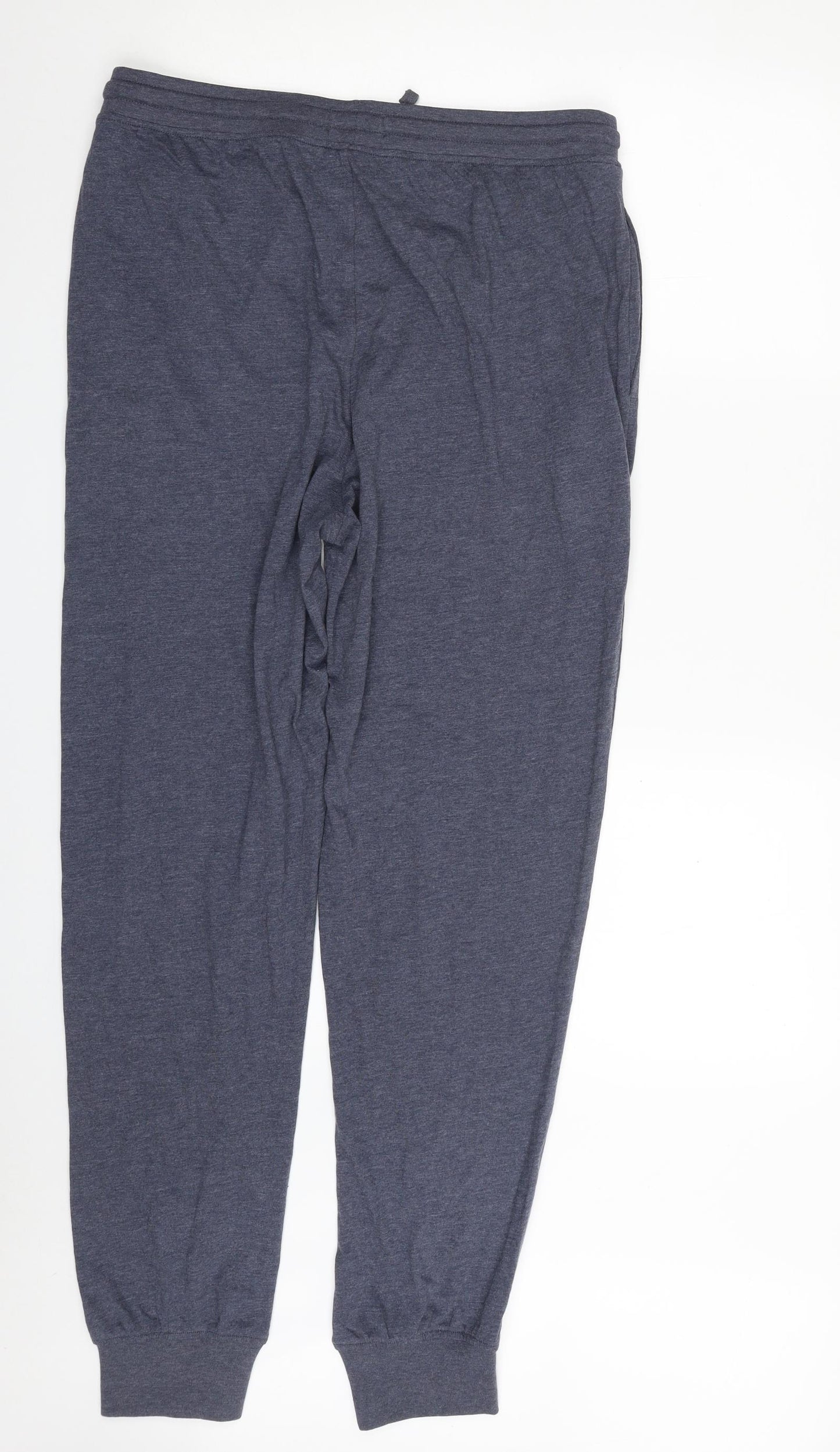 Primark Mens Blue  Cotton Jogger Trousers Size L L30 in Regular