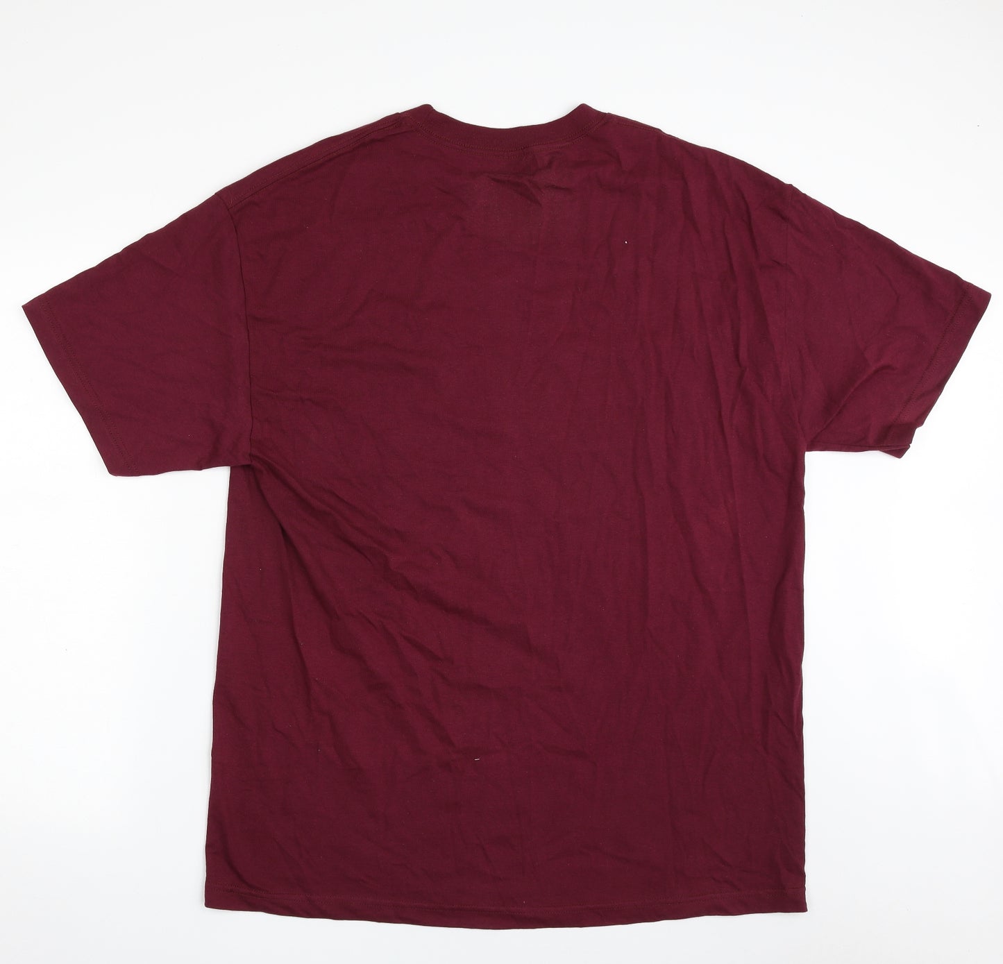 POINT Mens Purple  Cotton  T-Shirt Size XL Crew Neck  - California