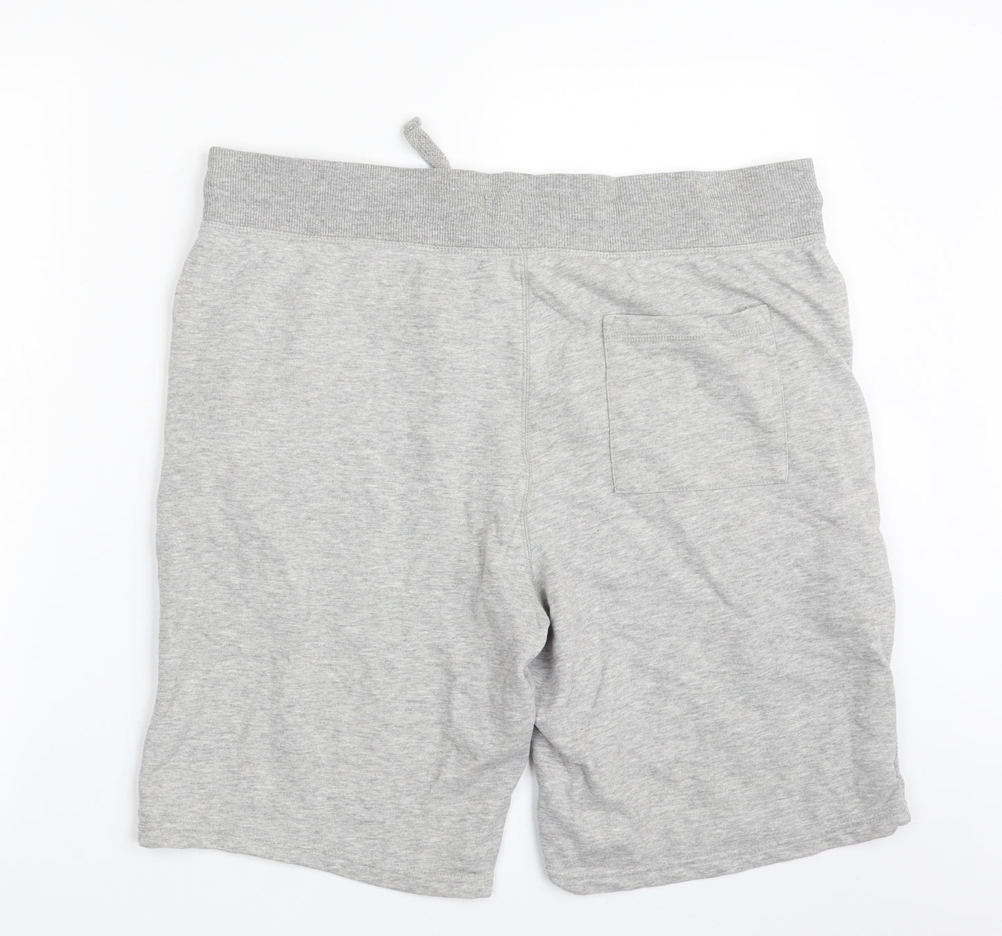 F&F Mens Grey  Cotton Sweat Shorts Size L L10 in Regular