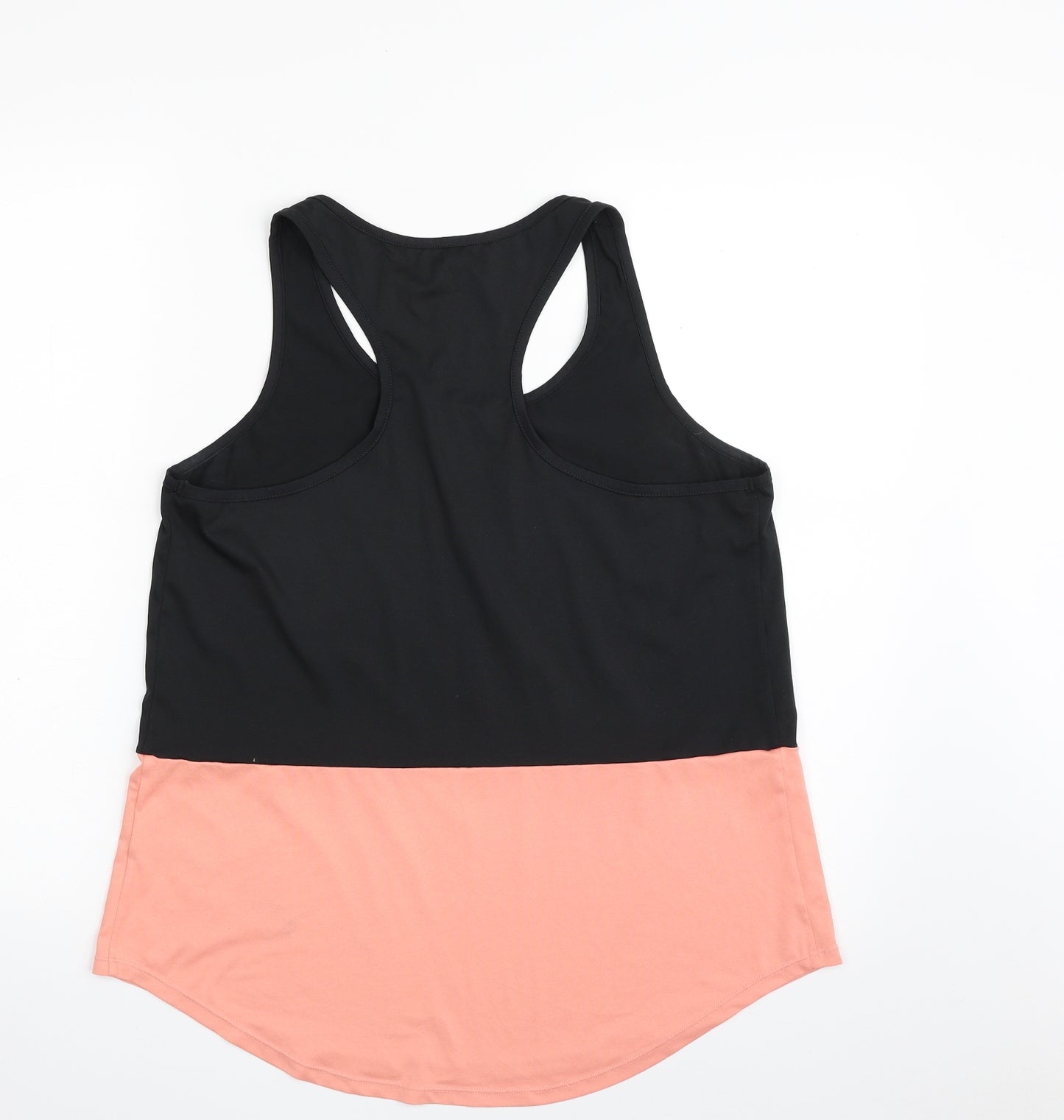 Marks and Spencer Womens Black  Polyester Pullover Tank Size 14 Scoop Neck Pullover