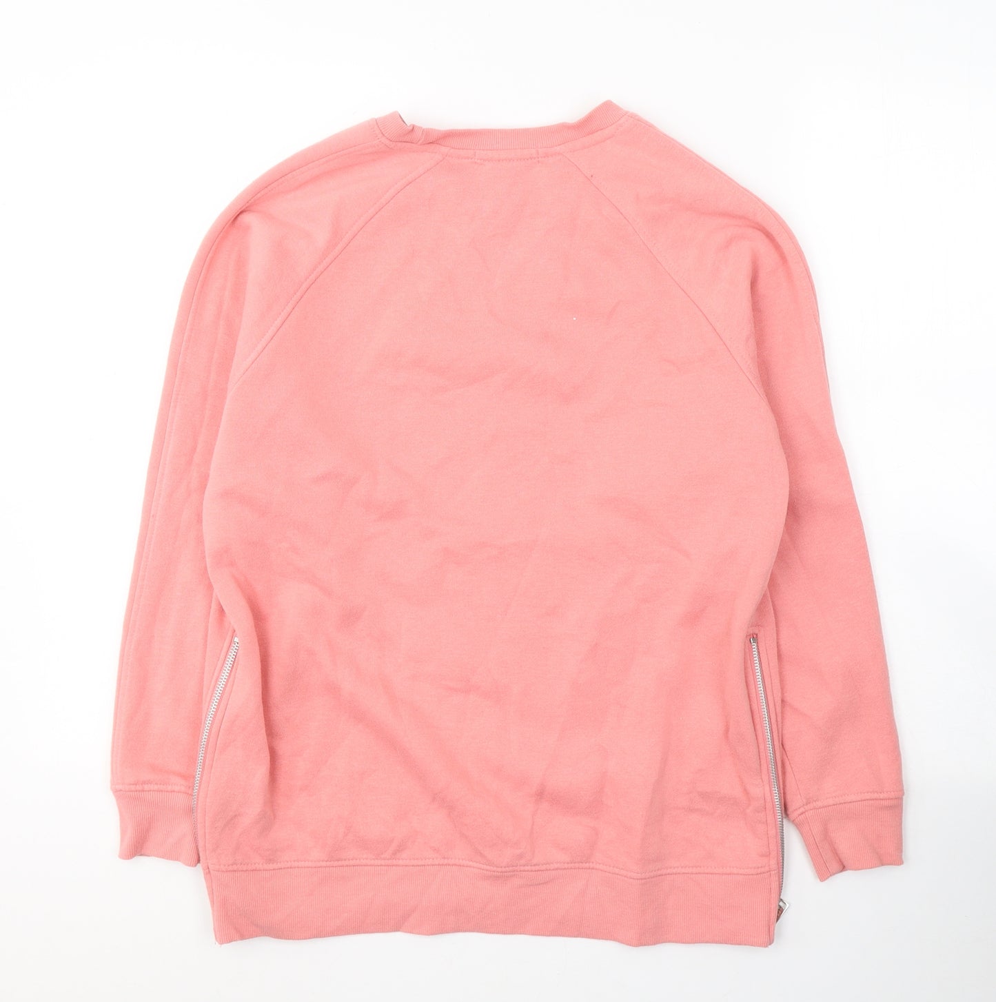 Primark Womens Pink  Polyester Pullover Sweatshirt Size 2XS  Pullover
