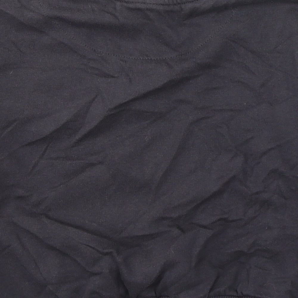 Disney Girls Black  Cotton Pullover Sweatshirt Size 5-6 Years  Pullover - Minnie Mouse