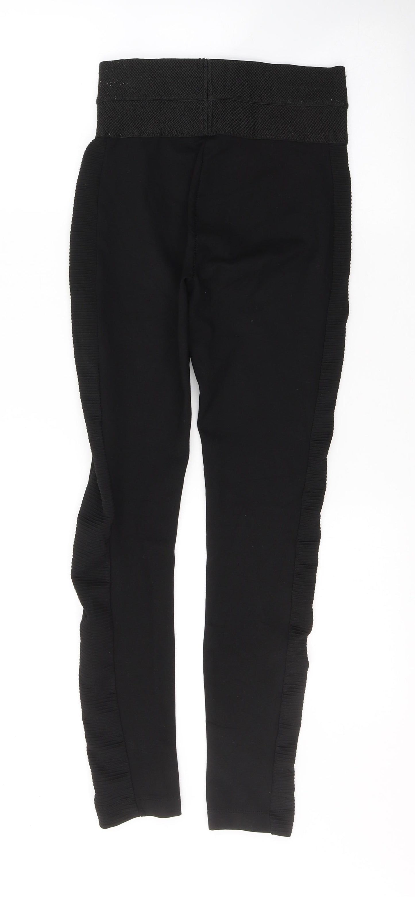 Zara Womens Black  Polyester Jegging Leggings Size XS L26 in