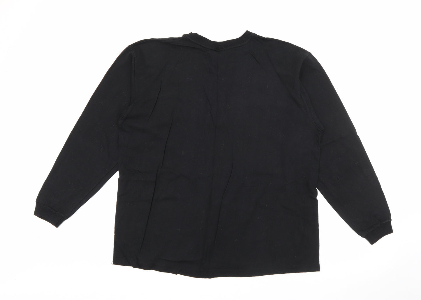 Sydney Opera House Womens Black  Cotton Pullover Sweatshirt Size XL