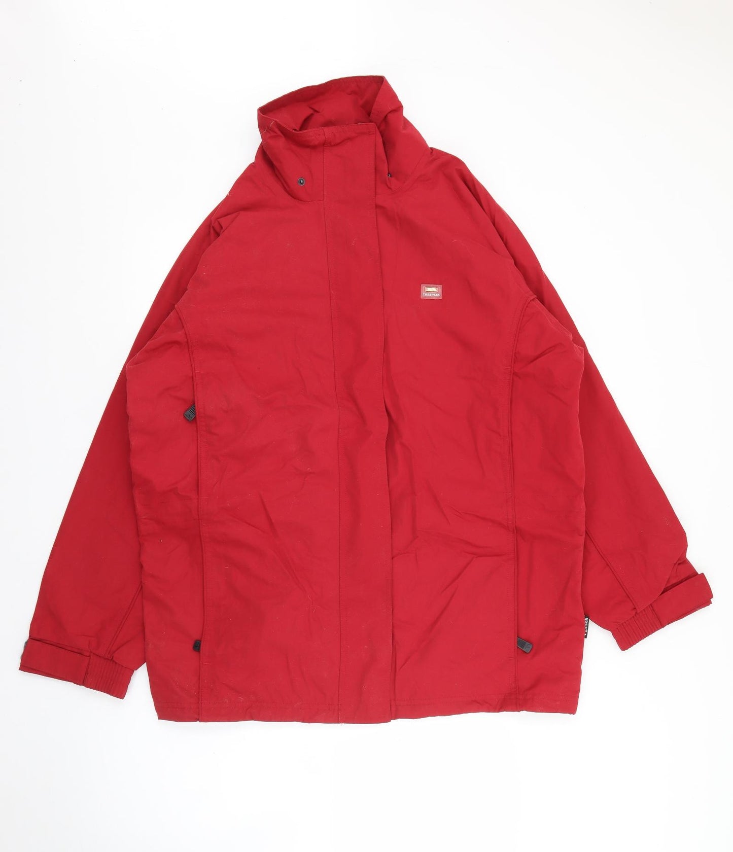 Trespass Mens Red   Rain Coat Coat Size XL  Zip