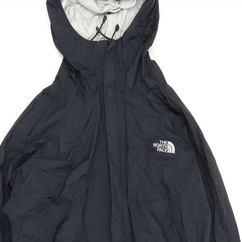 The North Face Mens Black   Rain Coat Coat Size XL  Zip