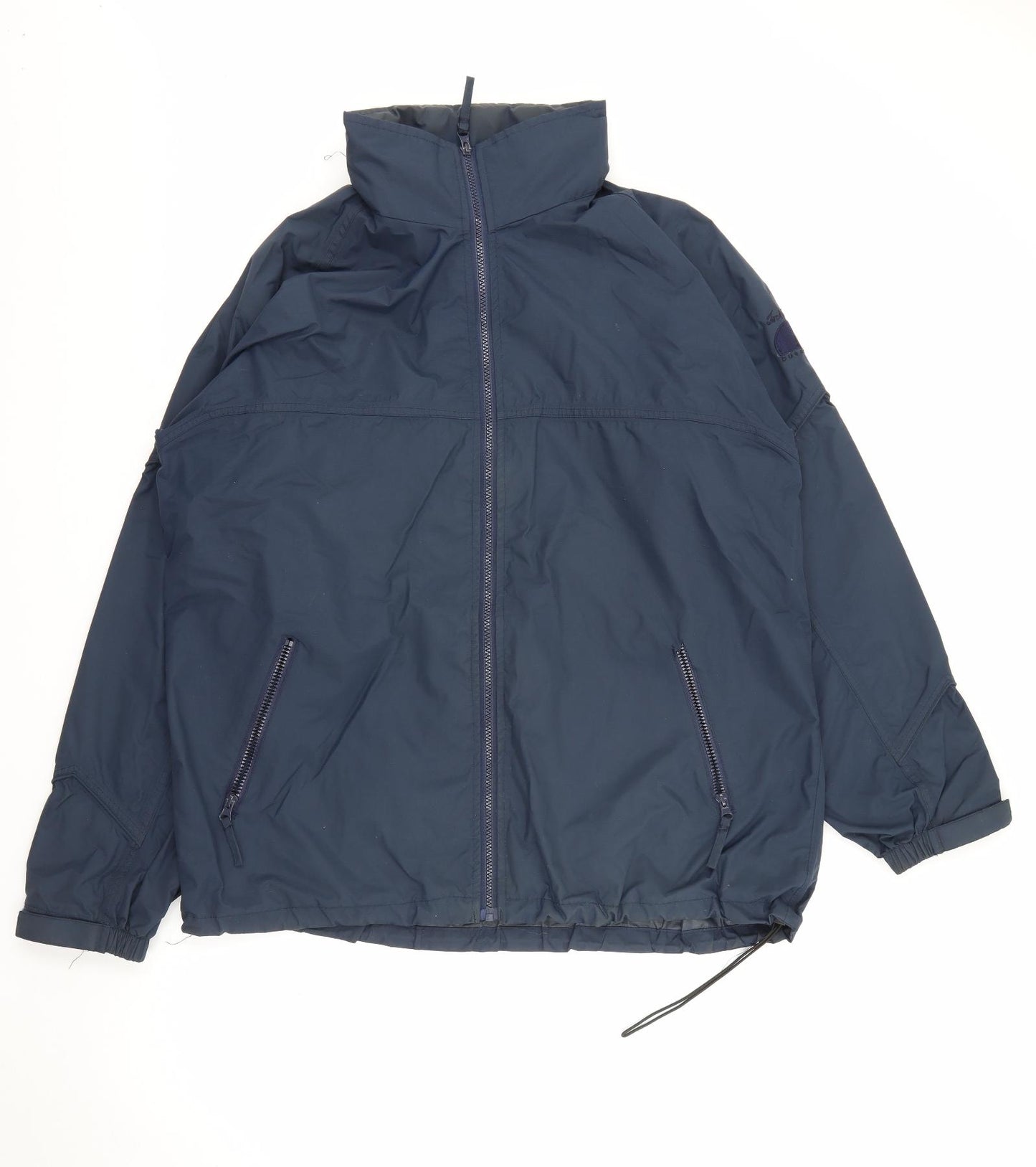Jack Murphy Mens Blue   Rain Coat Coat Size XL  Zip