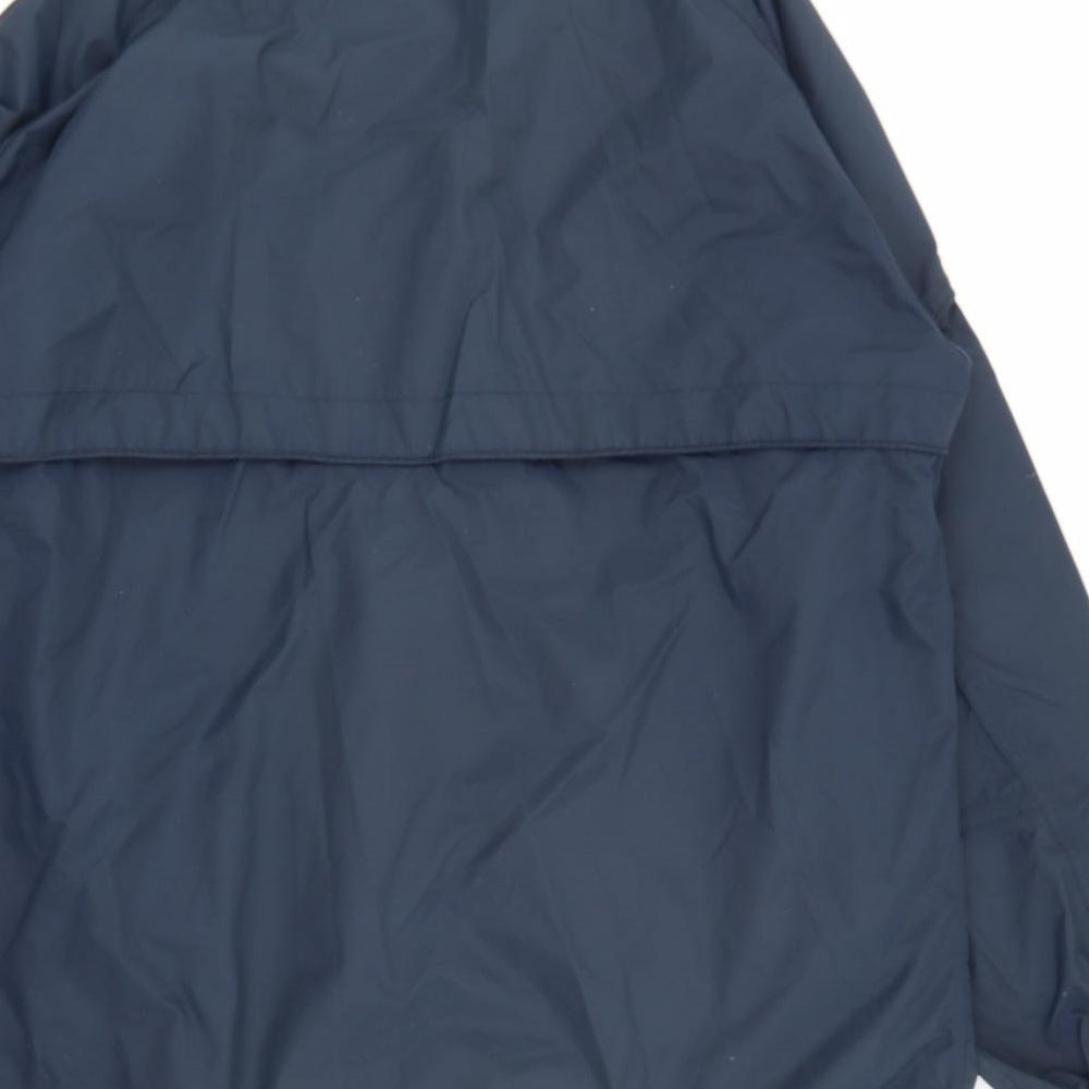 Jack Murphy Mens Blue   Rain Coat Coat Size XL  Zip