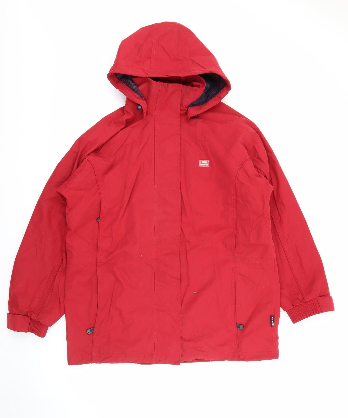 Trespass Mens Red   Rain Coat Coat Size L  Zip