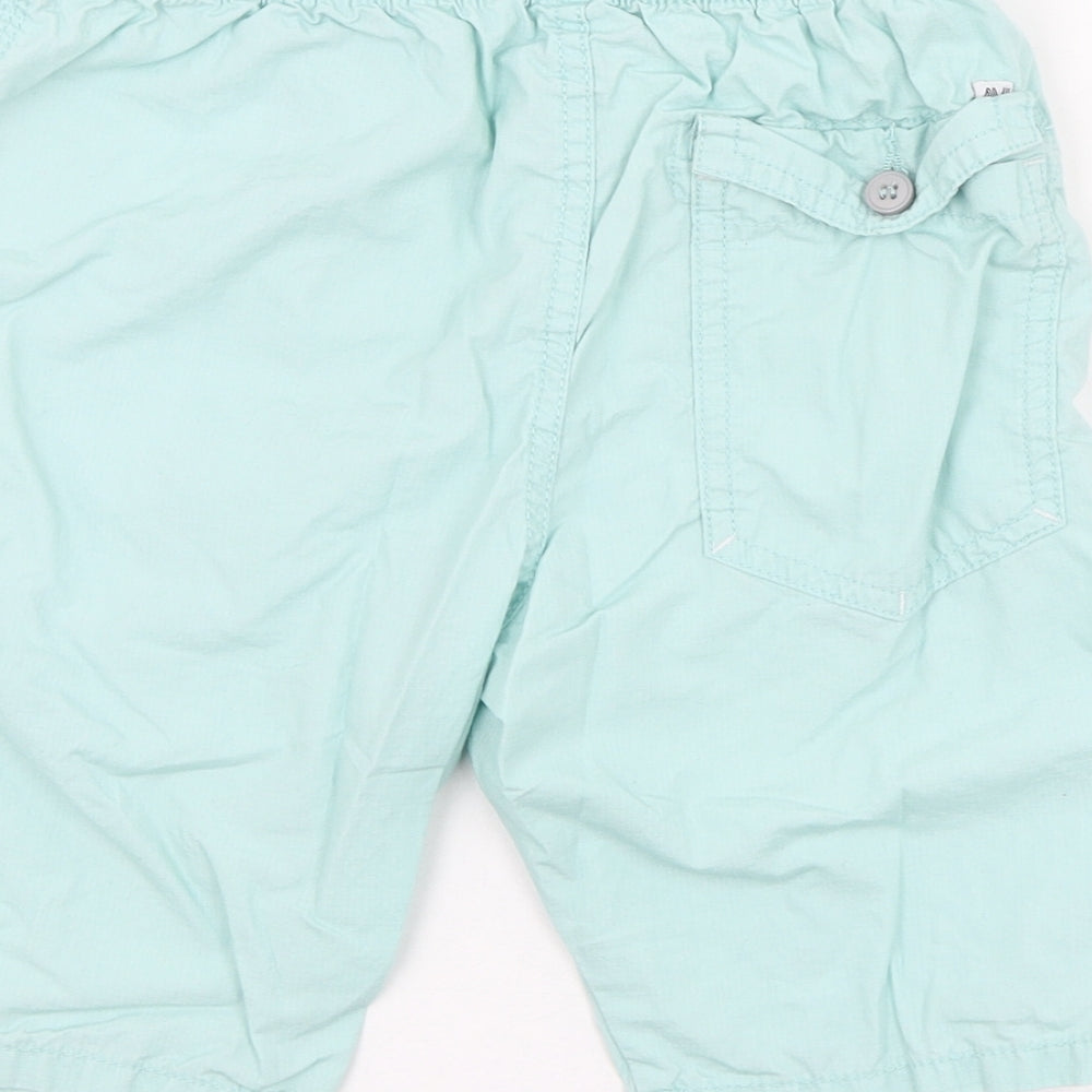 NEXT Boys Green  Cotton Bermuda Shorts Size 9 Years  Regular