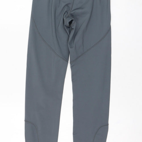 Primark Womens Grey  Polyester Compression Leggings Size 6 L28 in Regular Pullover