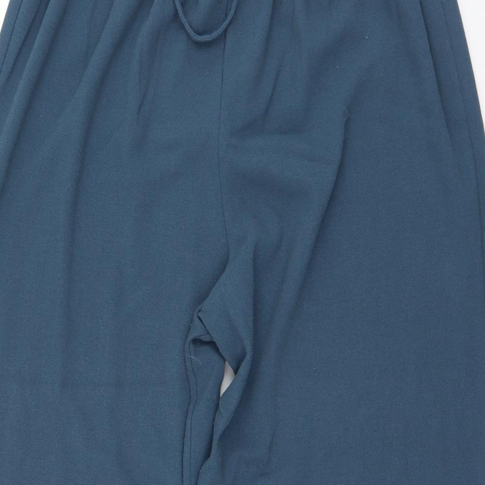 Classic Image Womens Blue  Polyester Trousers  Size 2XL L28 in Regular