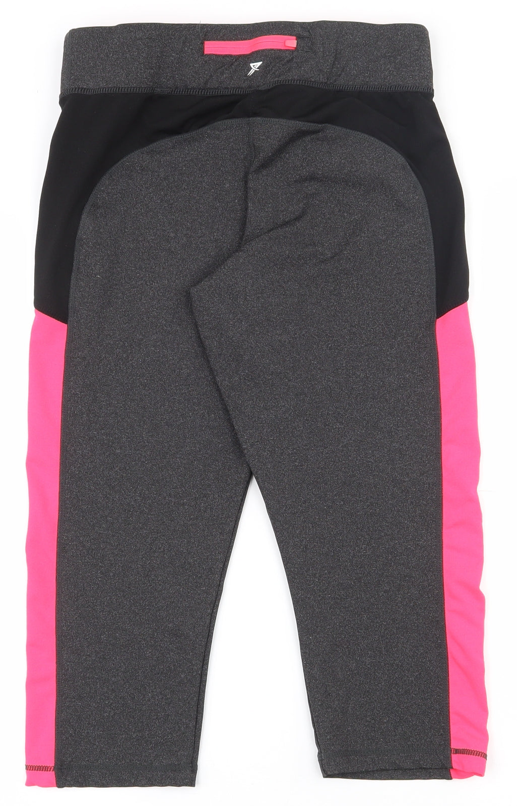 Atmosphere Womens Grey  Polyester Compression Shorts Size 14 L18.5 in Regular