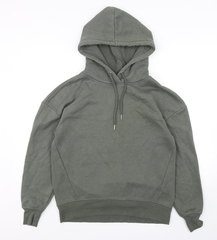 Primark Womens Green  Polyester Pullover Hoodie Size 6
