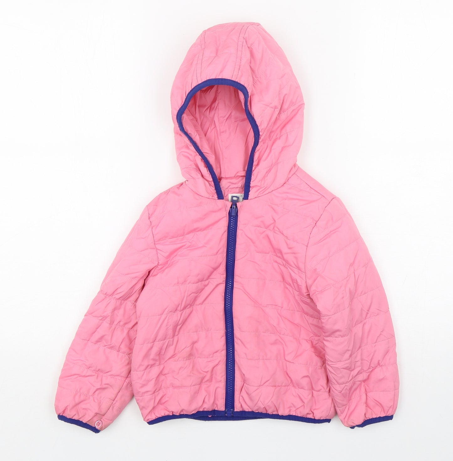 Marks and Spencer Girls Pink   Puffer Jacket Jacket Size 4-5 Years