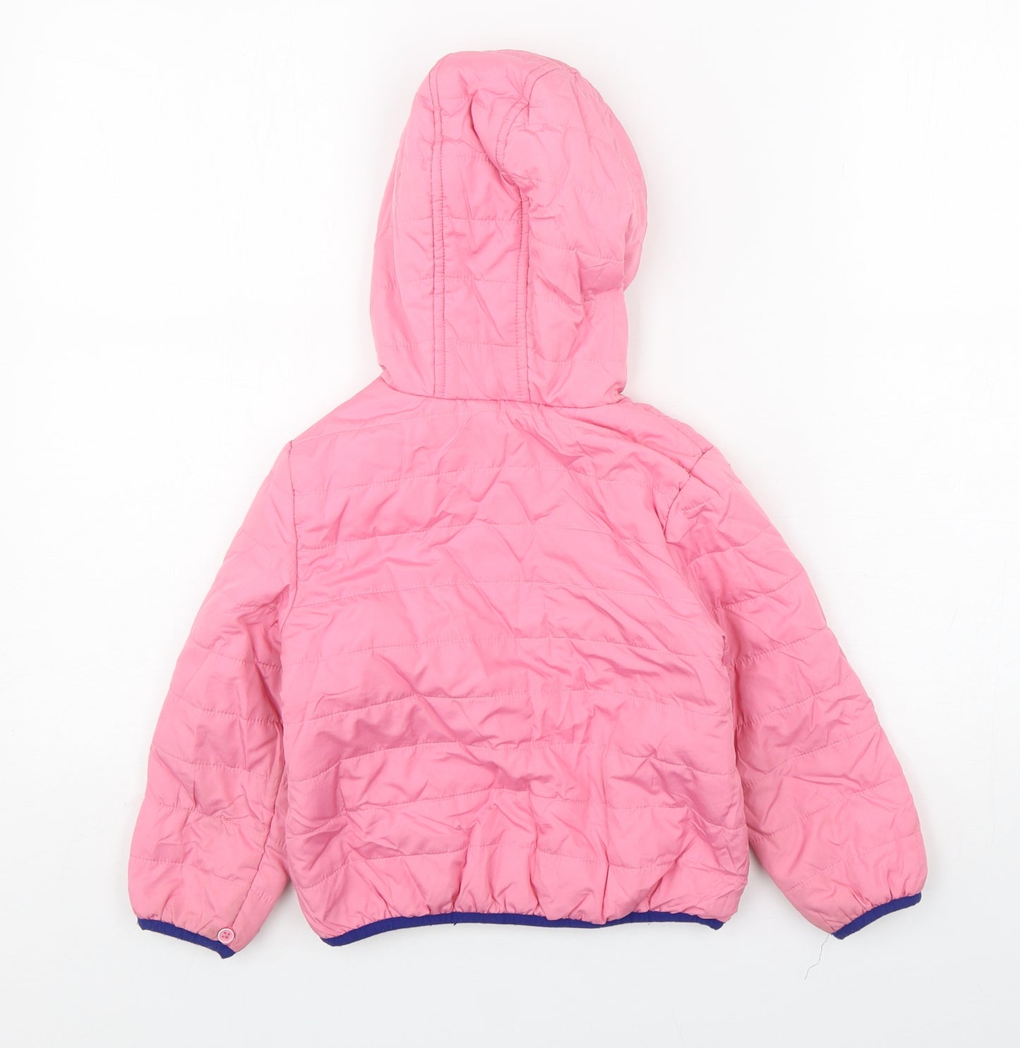 Marks and Spencer Girls Pink   Puffer Jacket Jacket Size 4-5 Years