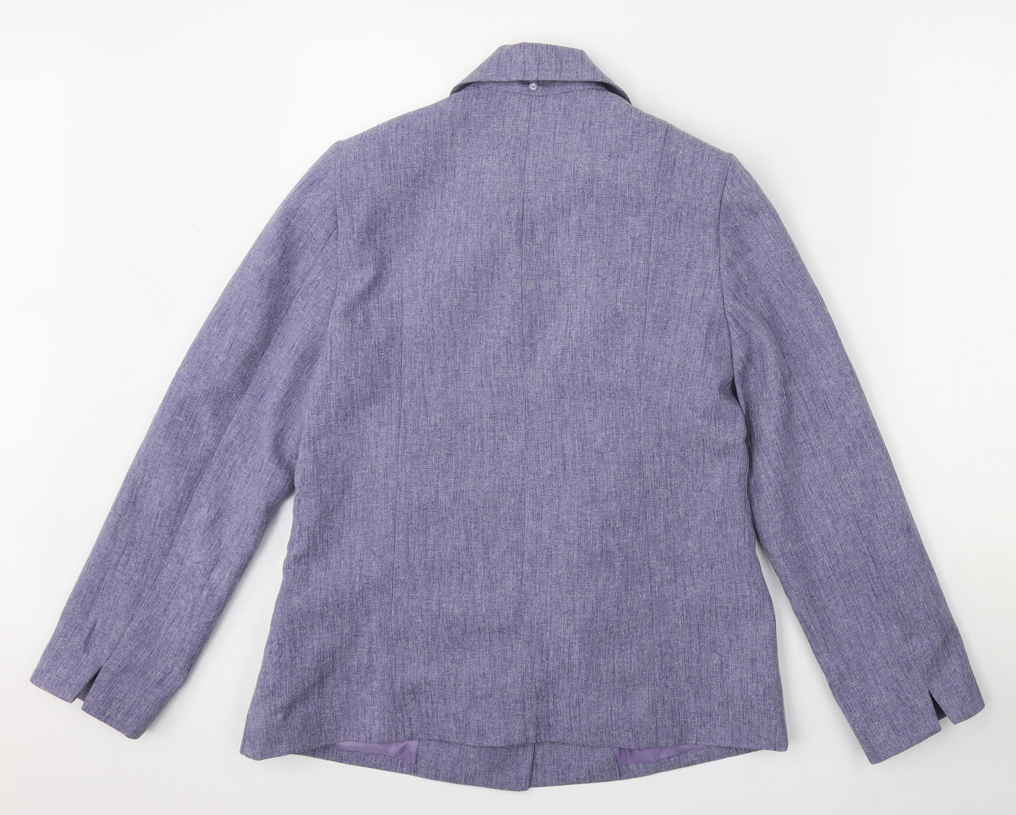 Honor Milburn Womens Purple   Jacket Blazer Size 12  Button