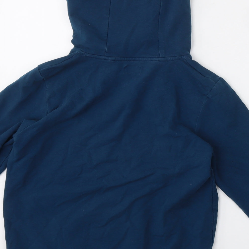 NEXT Boys Blue  Cotton Pullover Hoodie Size 9 Years