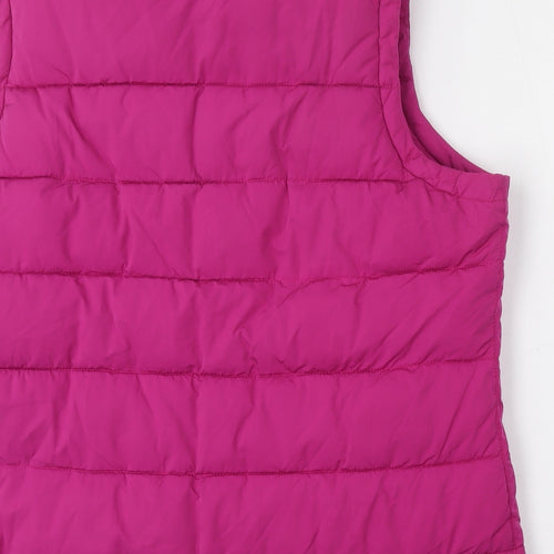 Joules Womens Purple   Gilet Jacket Size 18  Zip