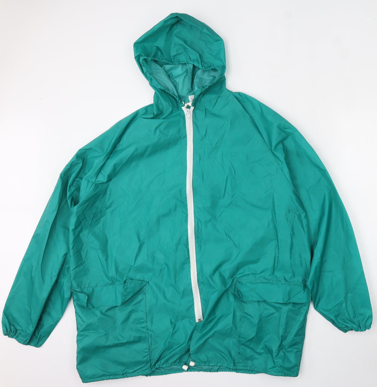 Preworn Womens Green   Windbreaker Jacket Size L