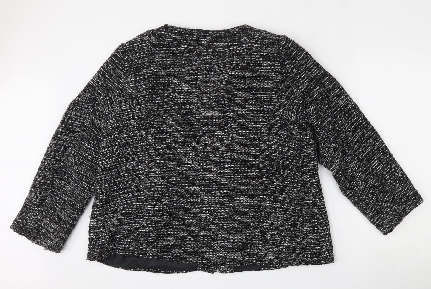 Celaia Womens Multicoloured Striped  Jacket  Size 22  Zip