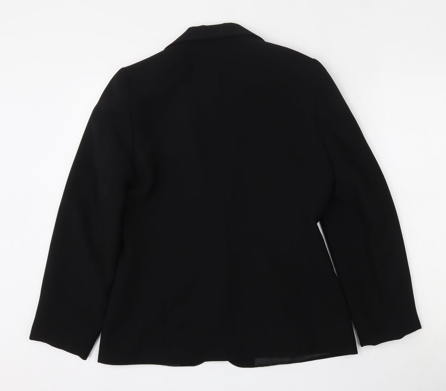 Dorothy Perkins Womens Black  Polyester Jacket Blazer Size 12