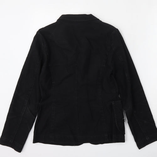 Punk Royal Womens Black   Jacket  Size S  Button