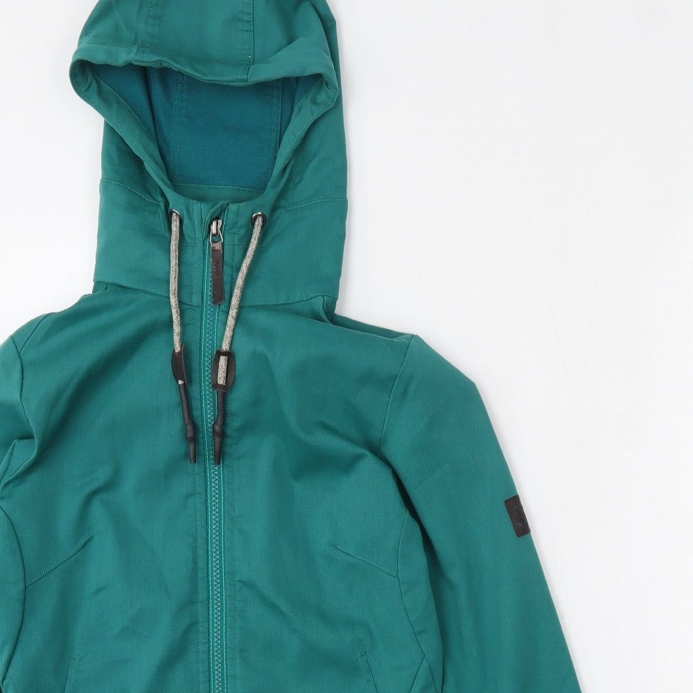 Jack Wolfskin Womens Green   Windbreaker Jacket Size 8  Zip